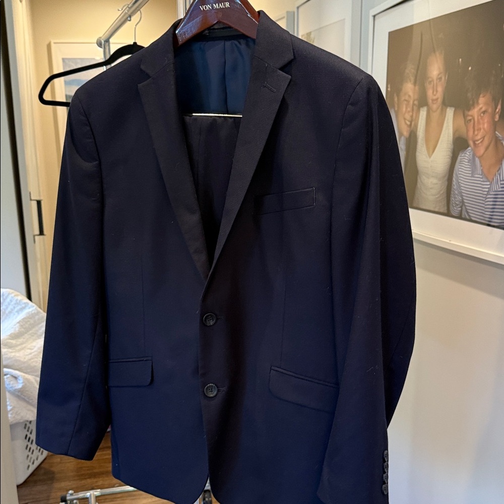Kenneth Cole Dark Blue Suit